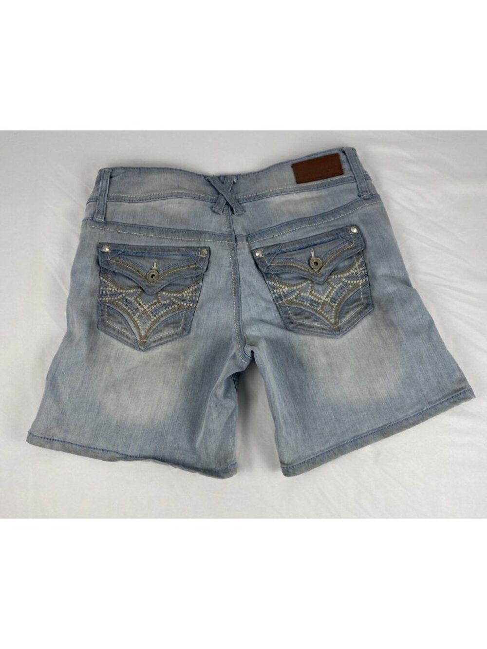 Hydraulic Bailey Grudge Low Rise Stretch Jean Shorts Womens / Jrs Size 11/12 - Picture 2 of 9